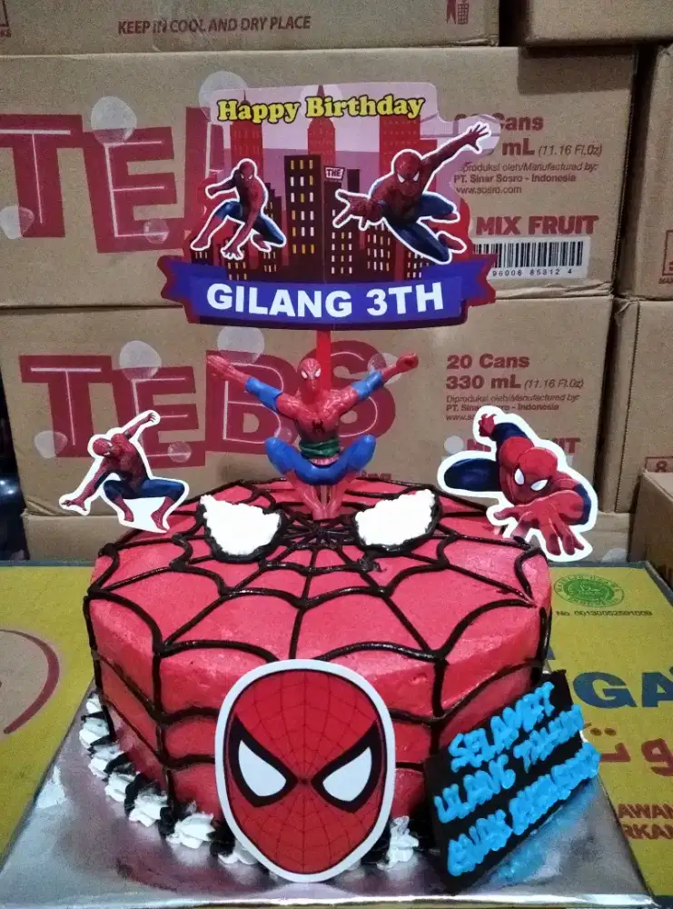 Kue ultah karakter anak