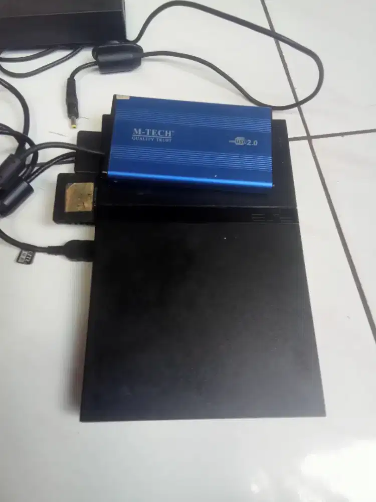 Sony Playstation 2 Slim hardisk eksternal mcboot 40 GB mulus normal