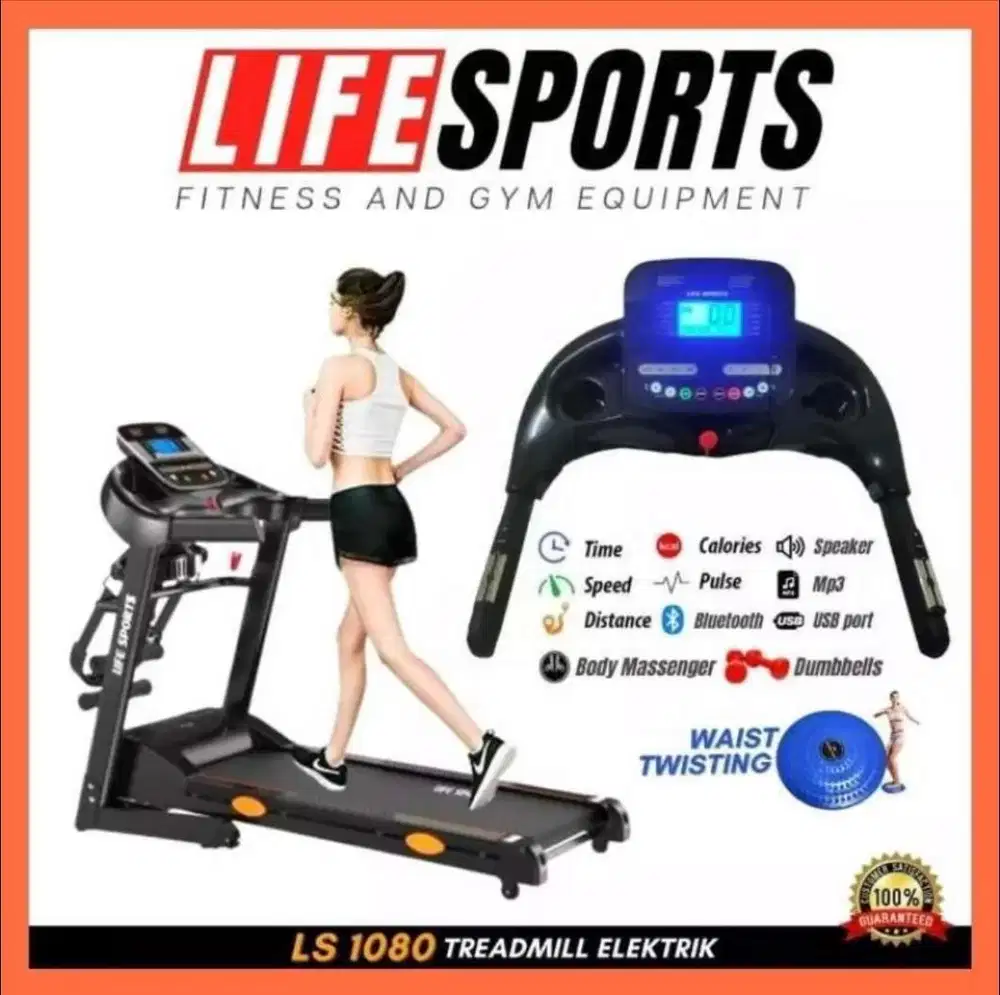 Treadmill Elektrik LS 1080