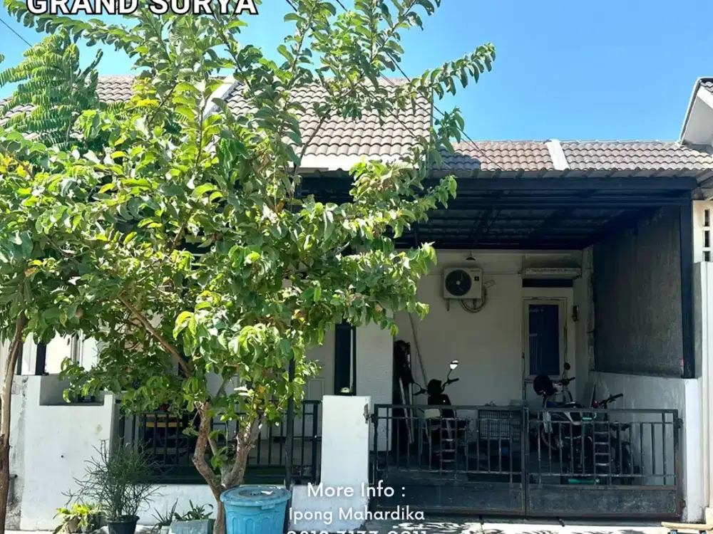Dijual Rumah Sidoarjo Kawasan Nyaman di Grand Surya Sedati