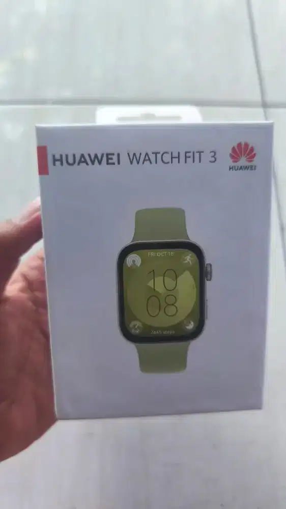 Huawei watch fit 3 (SEGEL BOX) 
Brand New segel box (BARU)