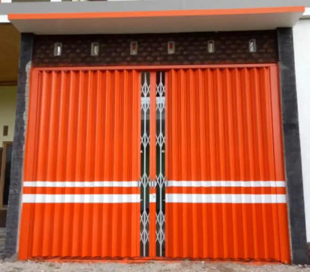 Folding gate murah dan rolling door kdmp