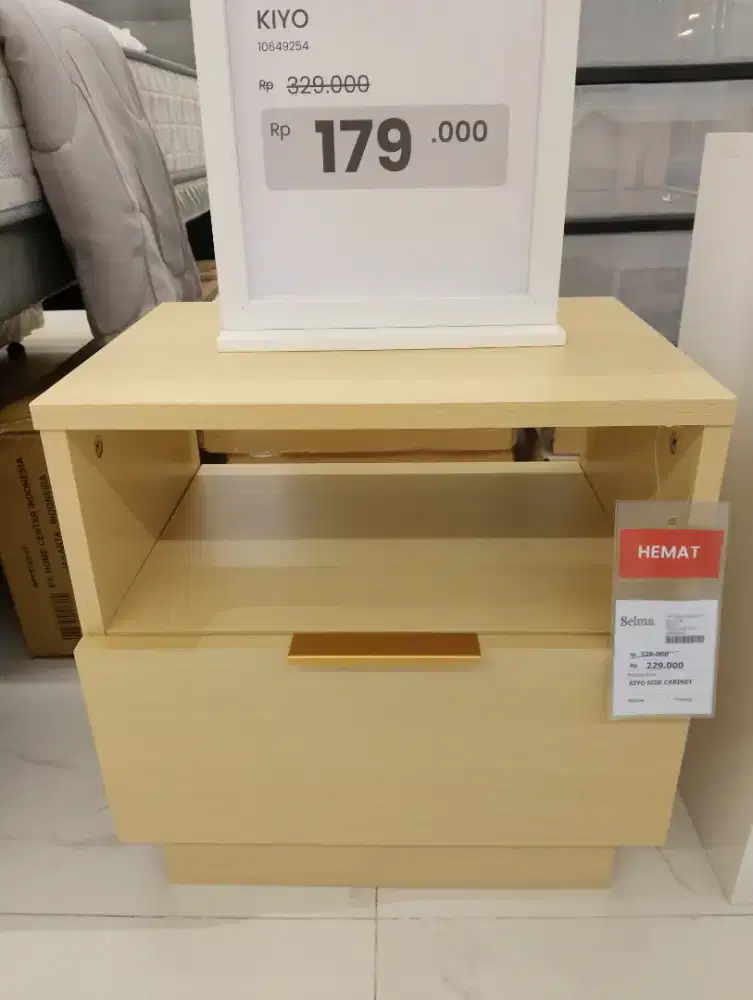 Kiyo Kabinet Side - Kayu
