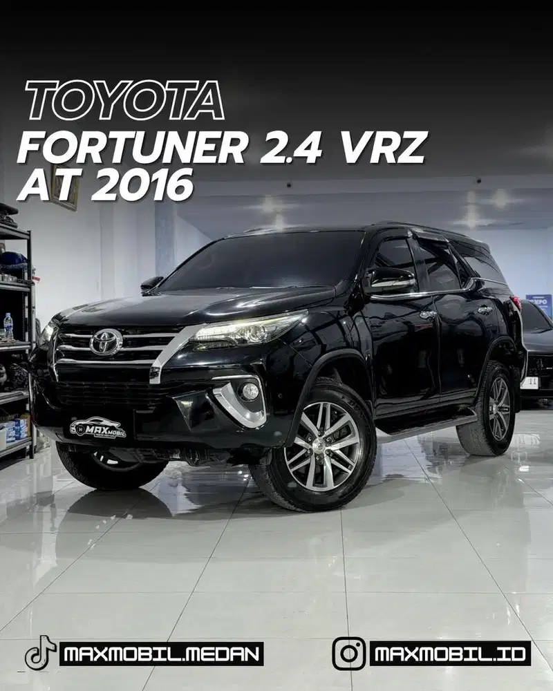 [ODO 89RB‼️] TOYOTA FORTUNER 2.4 VRZ AT 2016 pemakaian 2017