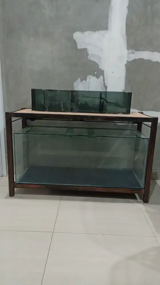 Jual aquarium+rak+talang kaca