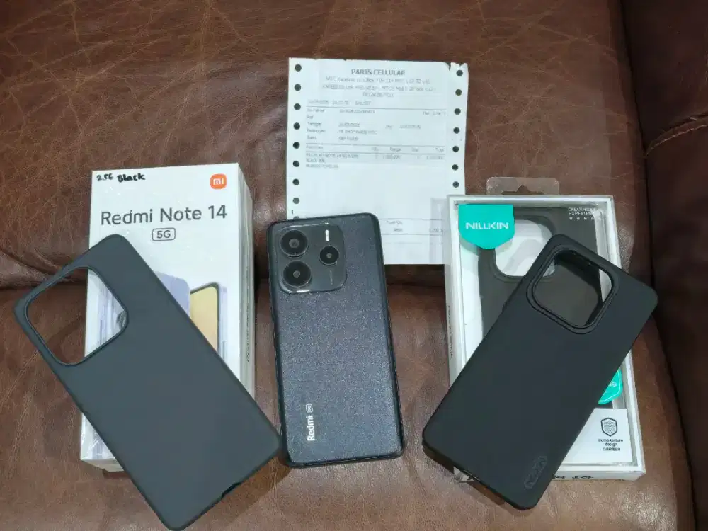 Jual Redmi Note 14 5G 8/256 Fullset