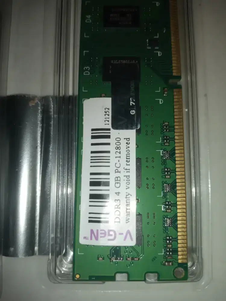 Jual Memory PC Ddr3 Vgen 4gb pc12800