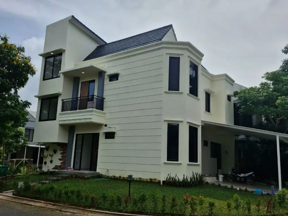 DIJUAL RUMAH BANGUNAN MANDIRI HOOK / HOEK THE EMINENT PRESTIGIA, BSD CITY