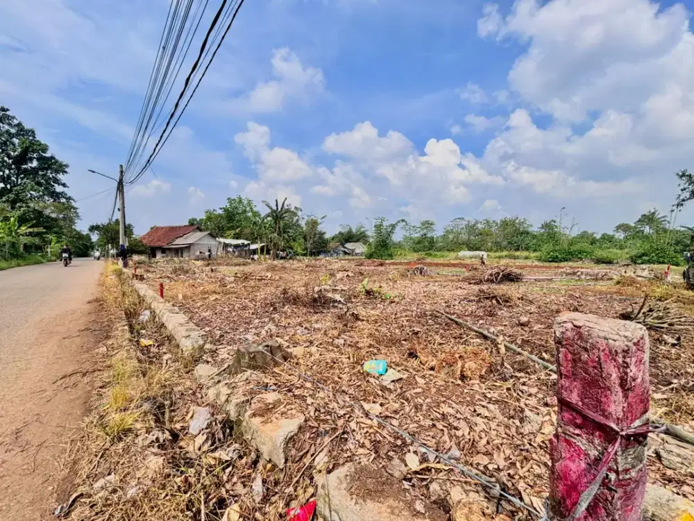 10 Menit Stasiun Jatake Tanah Kavling Murah Dimulai 1 Jt-an/m2, SHM