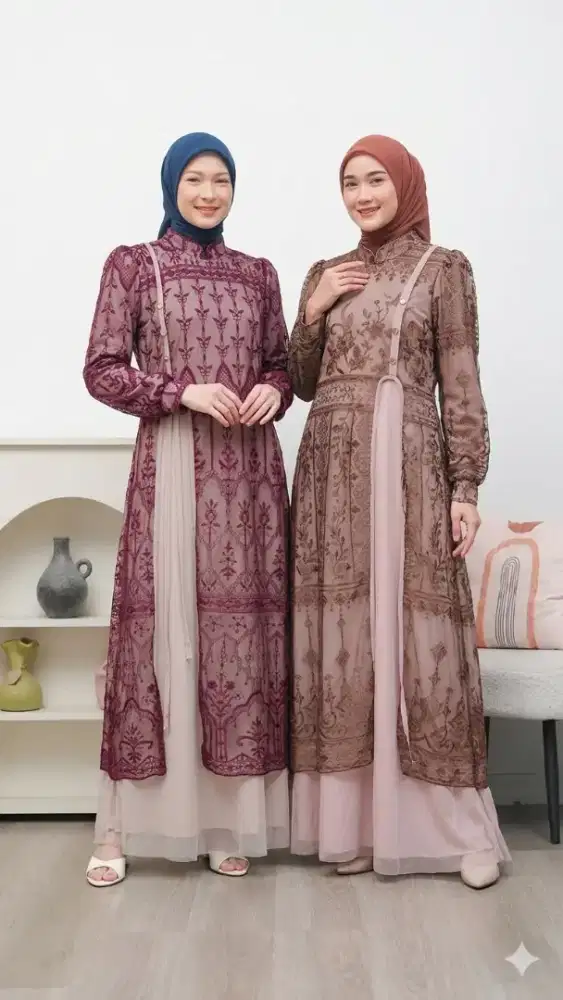 Gamis Brukat Luxury