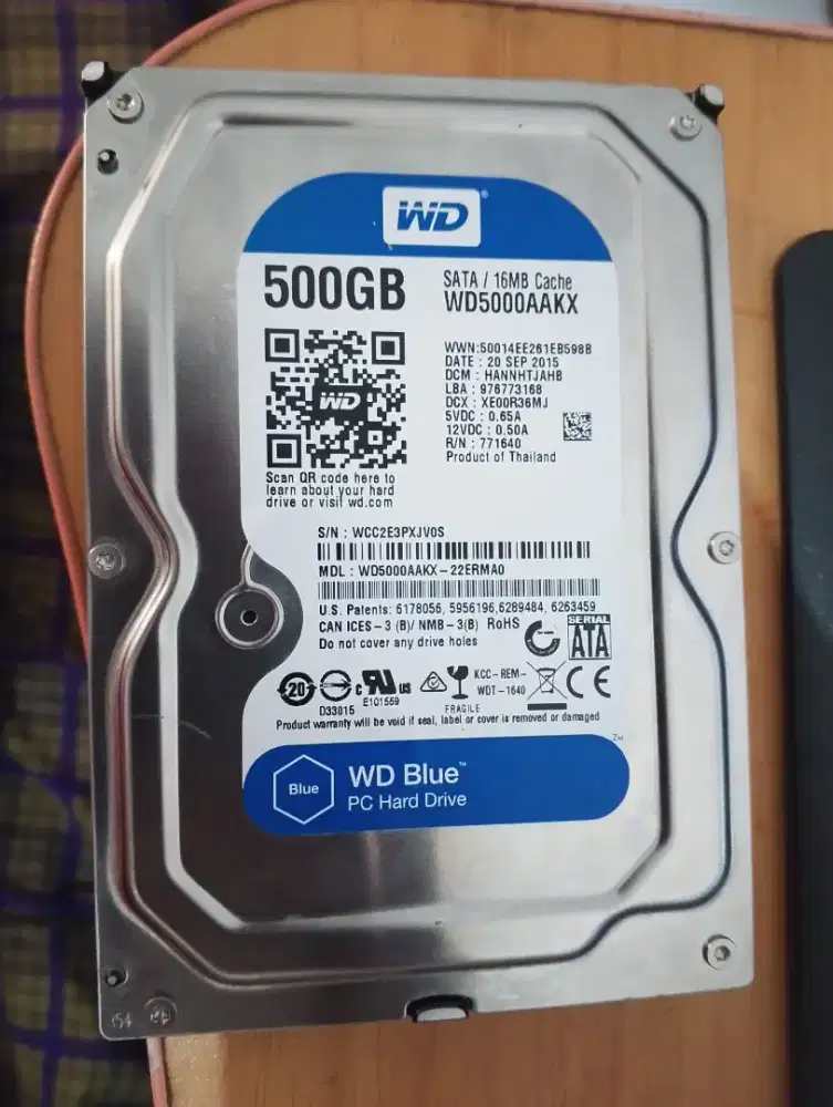 HDD WD Blue 500 GB
