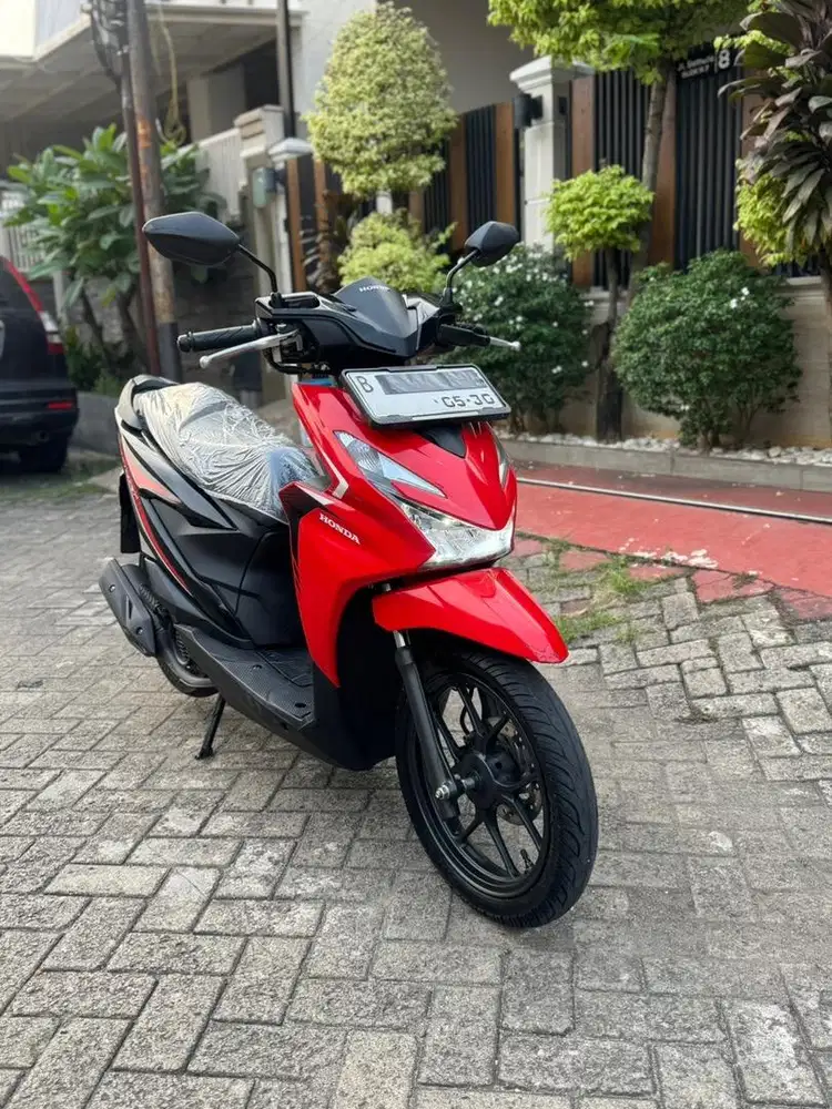 KM 80!! HONDA BEAT CBS ALARAM 2025 PAJAK BULAN MEI 2026 FULL ORI