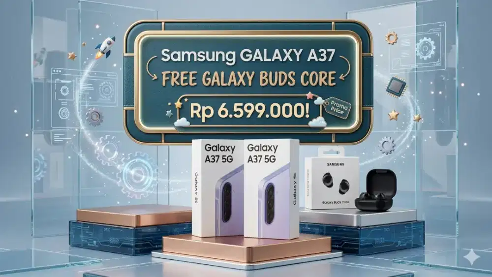 SAMSUNG GALAXY A37 FREE GALAXY BUDS CORE