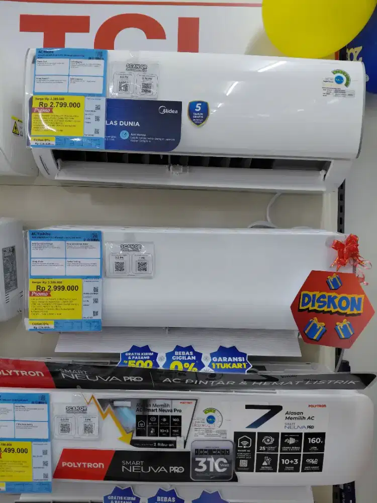 AC Toshiba 0.5PK 340 watt