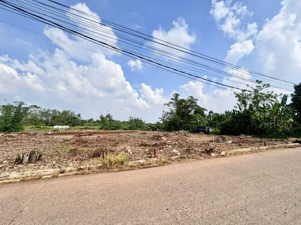 Tanah Kavling Strategis, Akses Dekat Stasiun Jatake BSD Baru