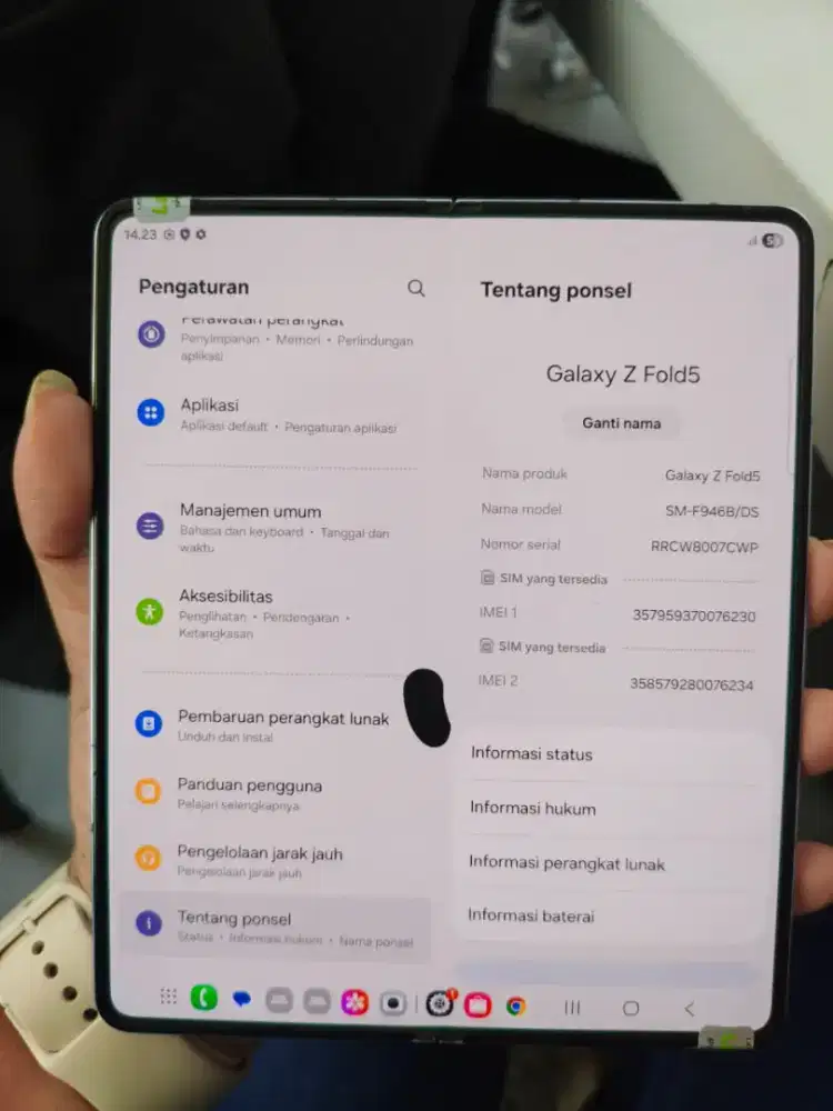 Samsung Z fold 5 12/256 sein