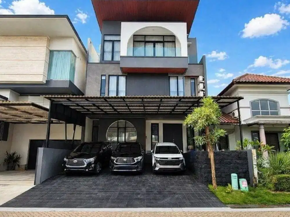 Rumah Fullerton Place, Citraland MEWAH, FULLY FURNISHED, POOL(3x10), CARPORT 3,