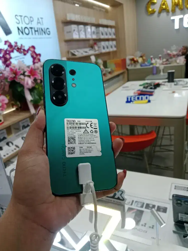 Techno Camon 50 8/256 GB kualitas batre 6500mah