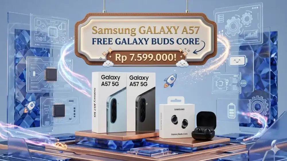 SAMSUNG GALAXY A57 FREE GALAXY BUDS CORE