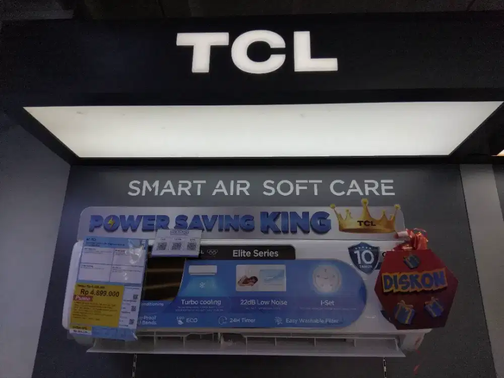 AC TCL 1pk inverter 780watt