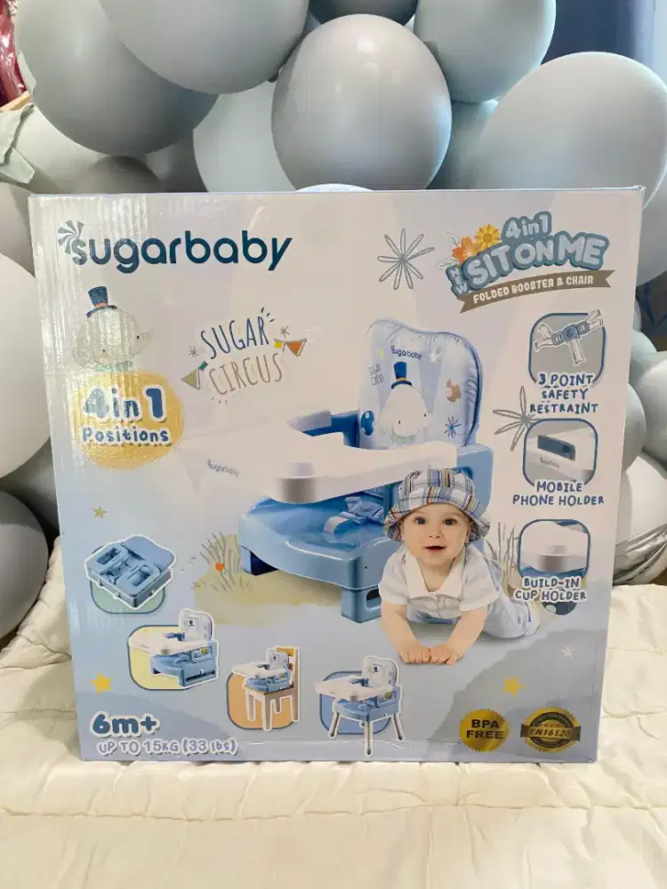 Sugarbaby 4in1 SitOnMe Kursi Makan Bayi