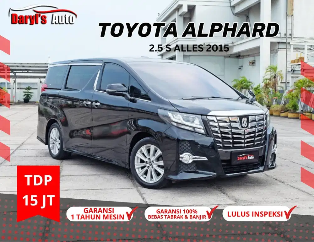 2015 Toyota Alphard New Model S alles TDP 15jt
