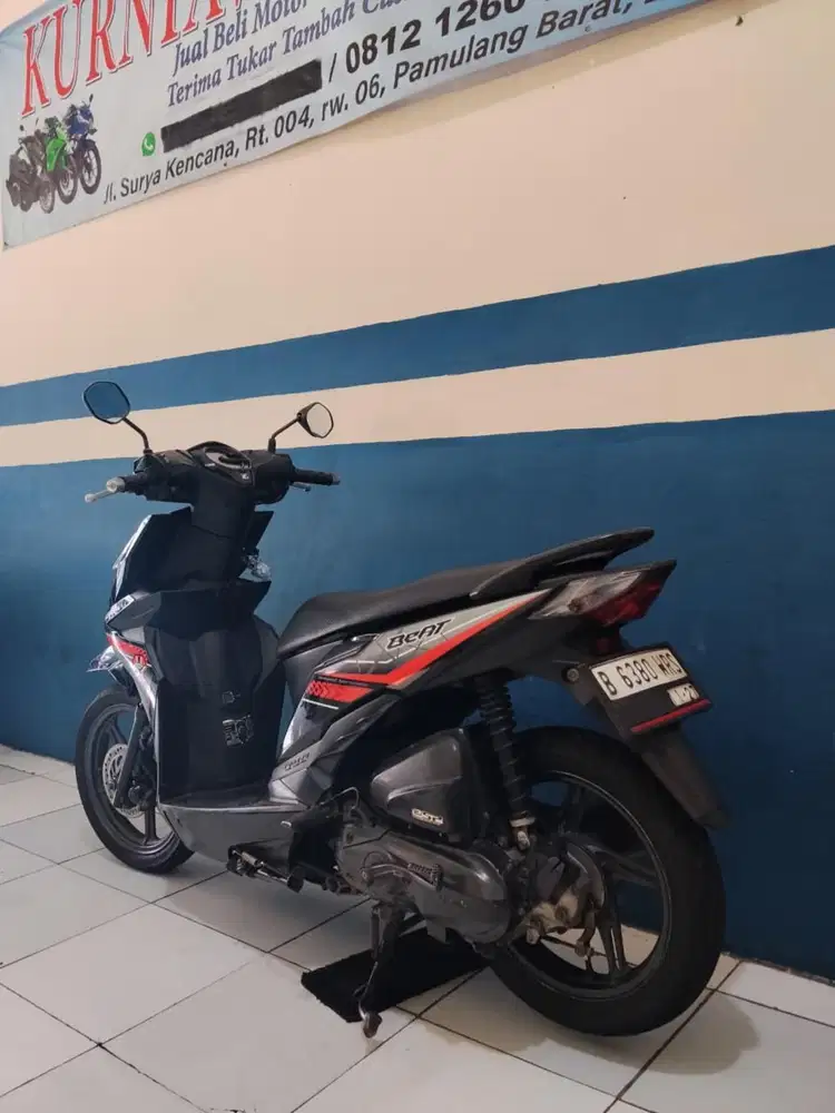 jual cepat honda beat eco 2017 surat lengkap