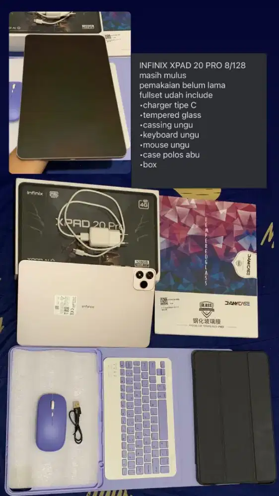 Di jual Infinix XPAd 20 Pro 8/128