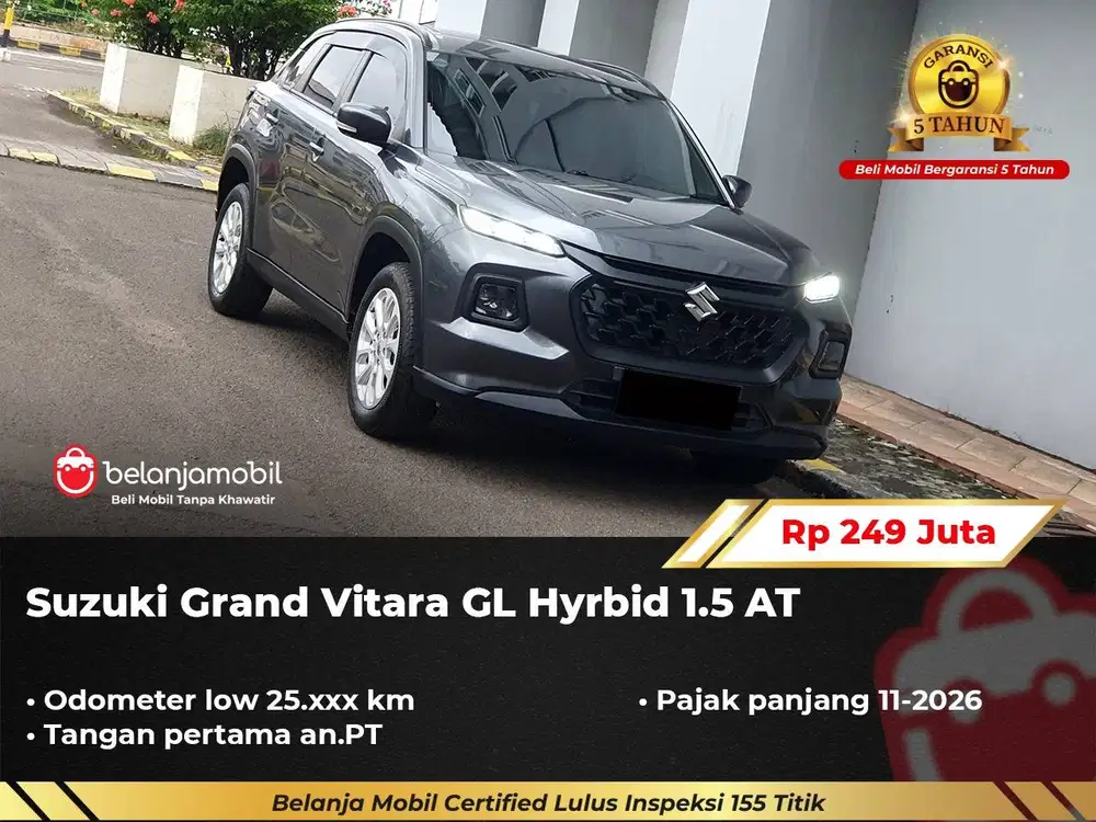 [ LOW KM 25RB ] Suzuki Grand Vitara GL Hyrbid 1.5 2023/2024