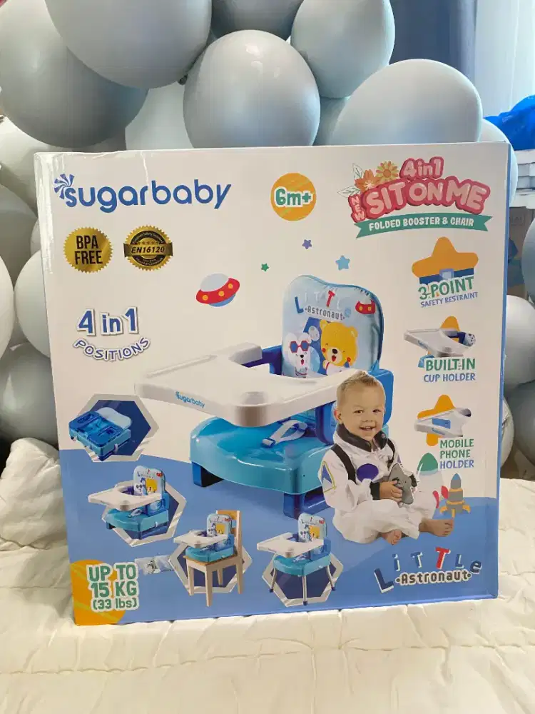 Sugarbaby 4in1 SitOnMe Kursi Makan Bayi