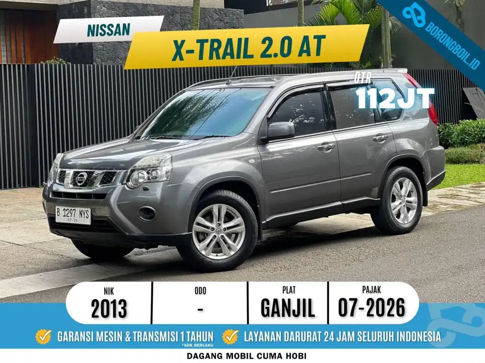 NISSAN XTRAIL 2.0 AT 2013 ABU ISTIMEWA SIAP PAKAI