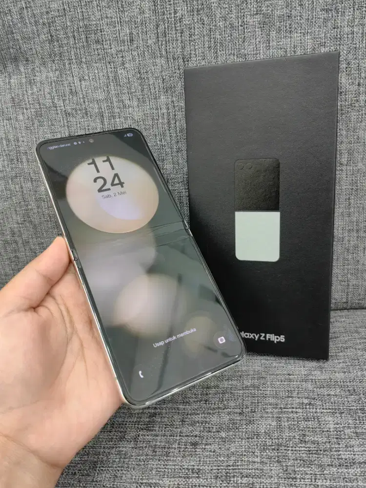 Samsung Z flip 5 8/256 Fulset ori resmi sein no minus mulus