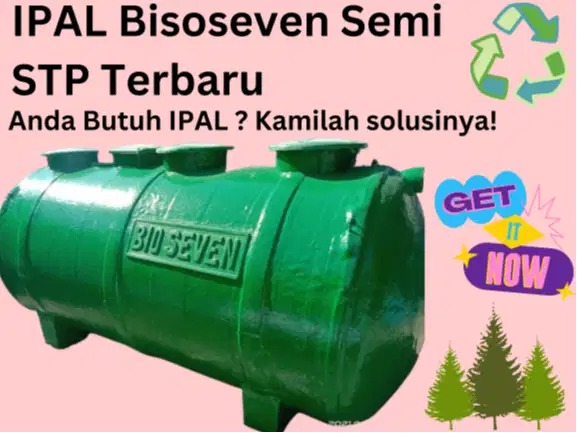 JUAL BioSeven IPAL Semi STP Limbah Full Komersial Murah dan Terlengkap