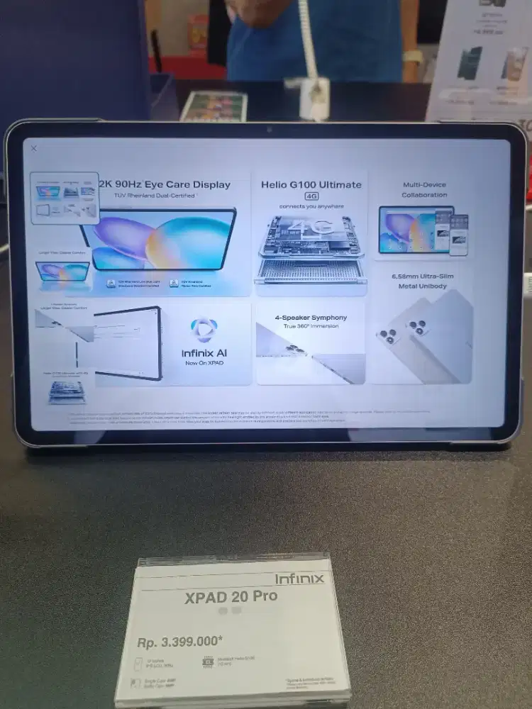 INFINIX XPAD 20 Pro Bisa Cicilan Bunga Ringan