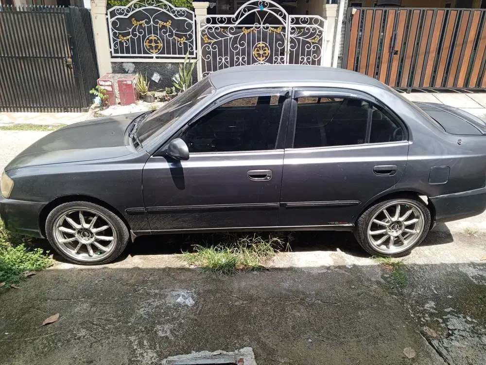 Hyundai Accent Verna 2002 Bensin mobil pajak hidup nama sendiri