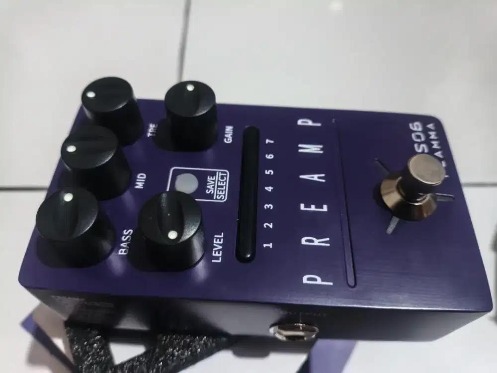 Dijual pedal Preamp dan pedal reverb
