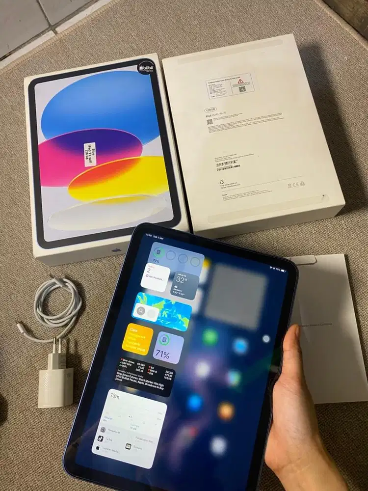 Ipad Gen 11 128GB  - FULLSET MULUS LIKE NEW!