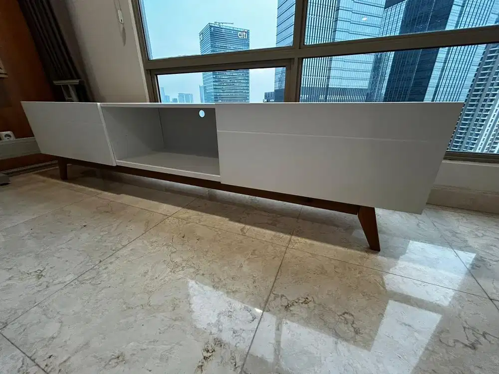 Tv Stand - white with drawers