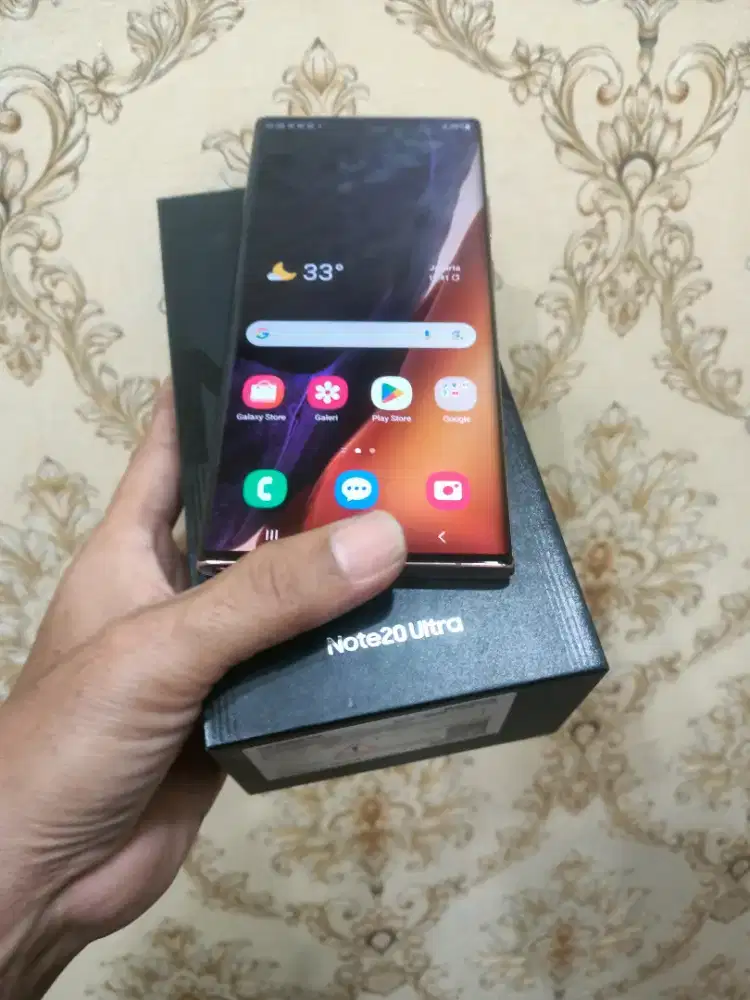 samsung note 20 ultra 8/256 ex resmi sein mlus normal semua nya lkp