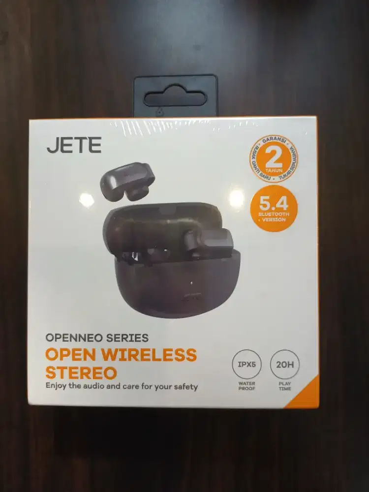 Open Ear OWS Clip JETE OpenNeo Headset Lari dan Kerja Bluetooth 5.4