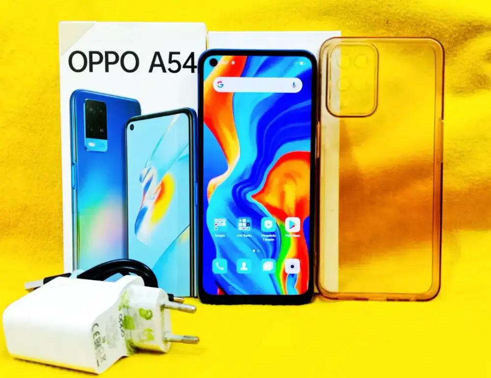OPPO A54 4/64GB LENGKAP ORI