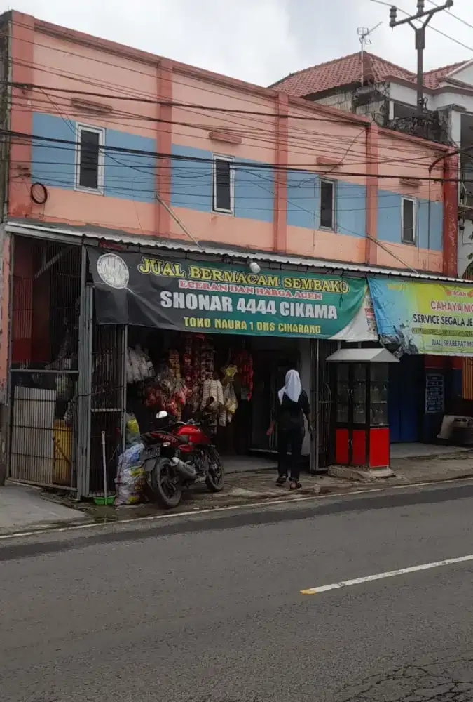 Dijual Ruko Gandeng Strategis di Cikarang di Depan Jalan Propinsi