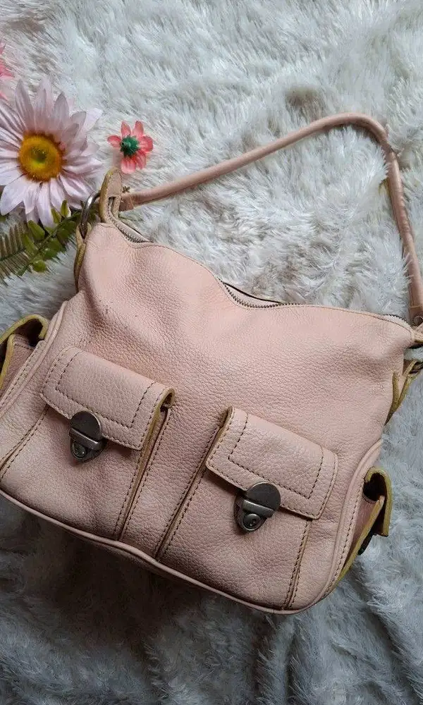 Shoulder bag Wanita dusty pink