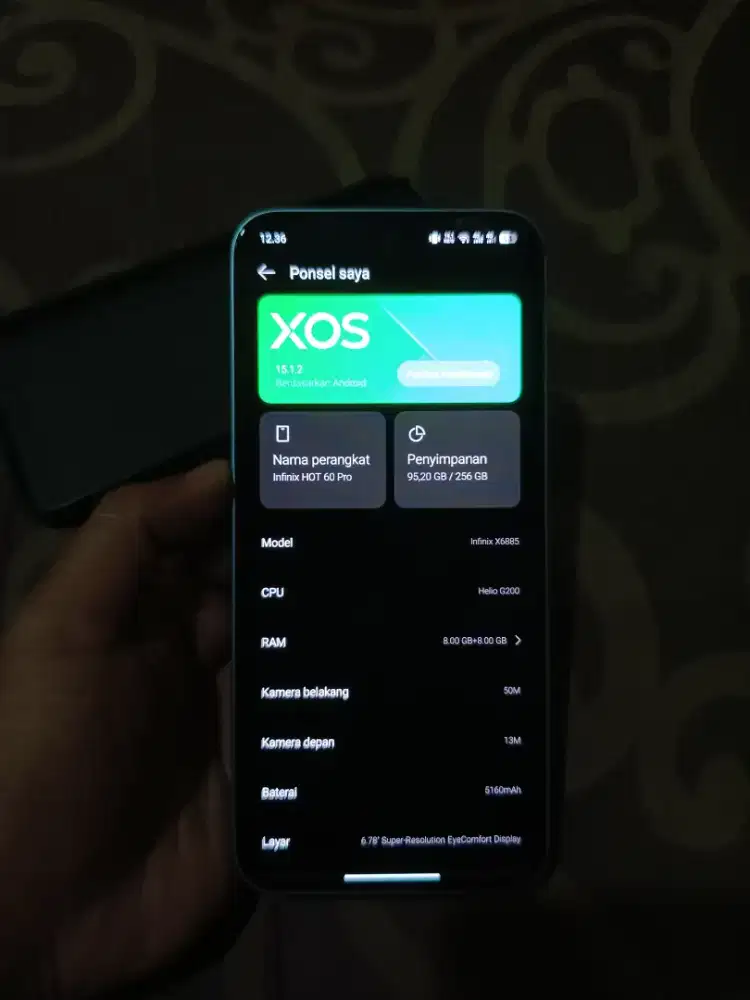 Infinix hot 60 pro 8/256