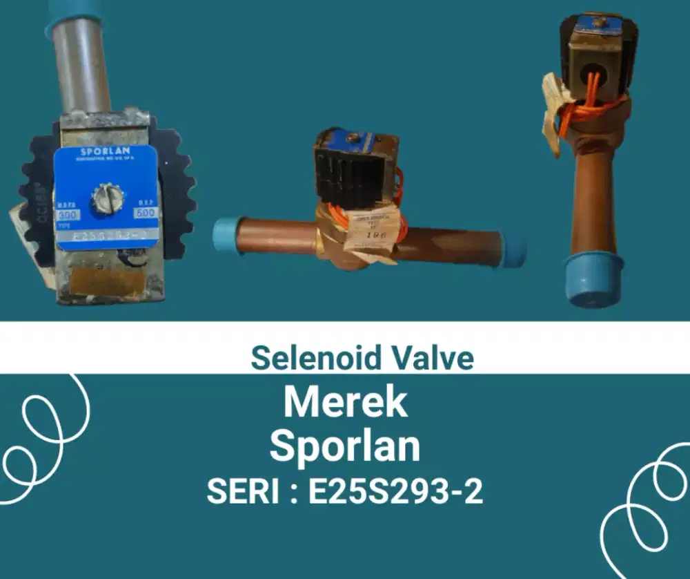 Selenoid Valve Merk Sporlan