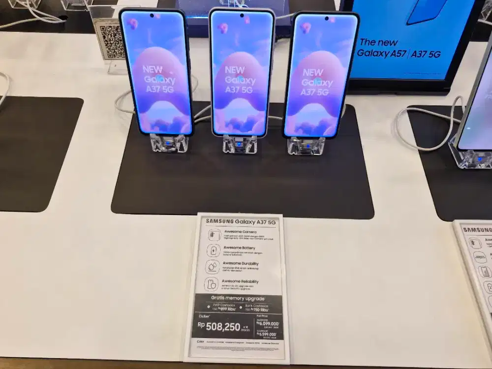 SAMSUNG GALAXY A57 A37 FREE GALAXY FIT 3