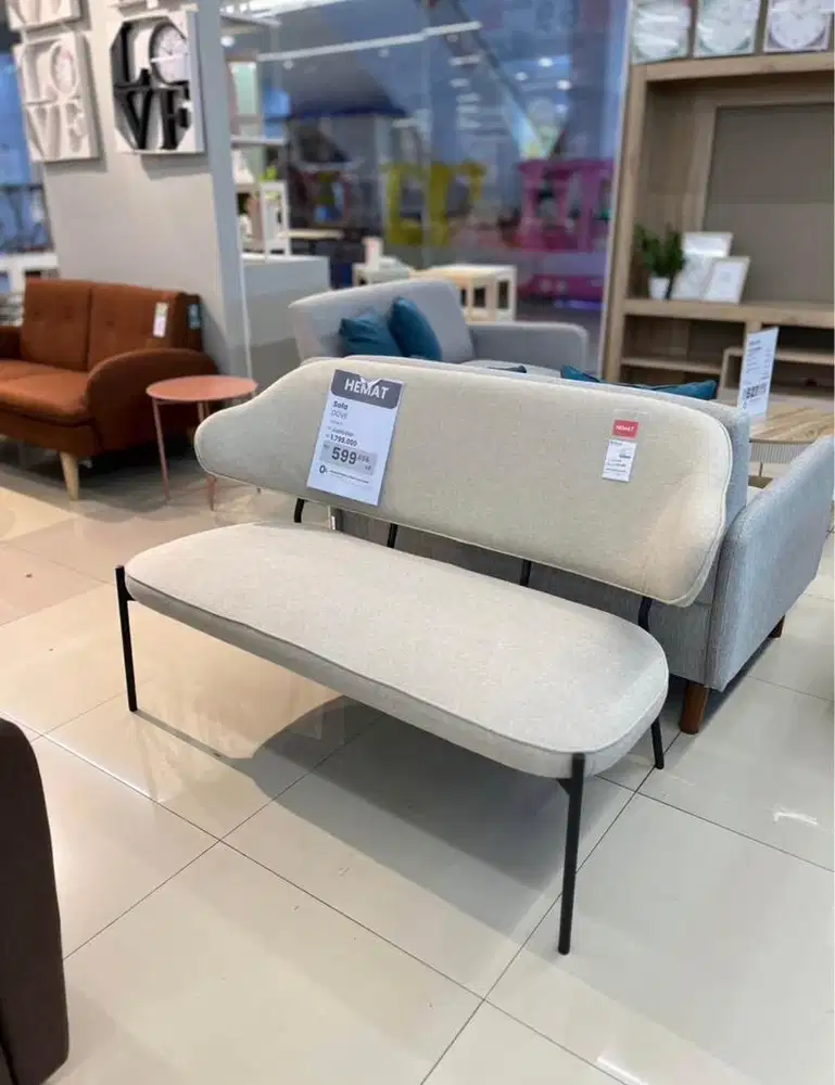 Sofa minimalis 2 seat