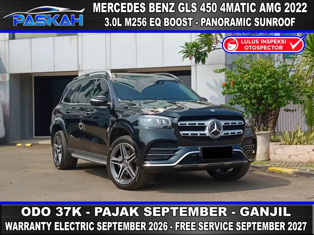 BUNGA=4% Ganjil Odo=37k Mercedes GLS450 AMG 2022 GLS 450 AMG 2022