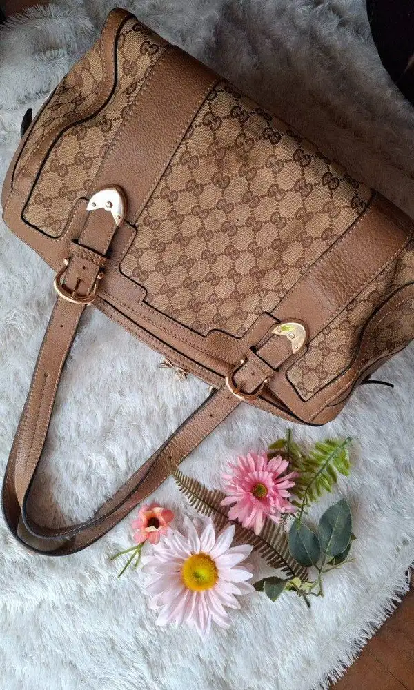 Tas Wanita Canvas Medium Pelham Shoulder Bag / Boston Bag