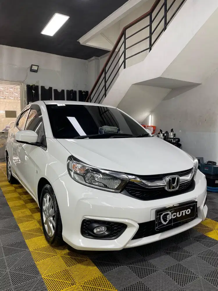 Honda Brio Satya 1.2 E Bensin AT 2019 Putih